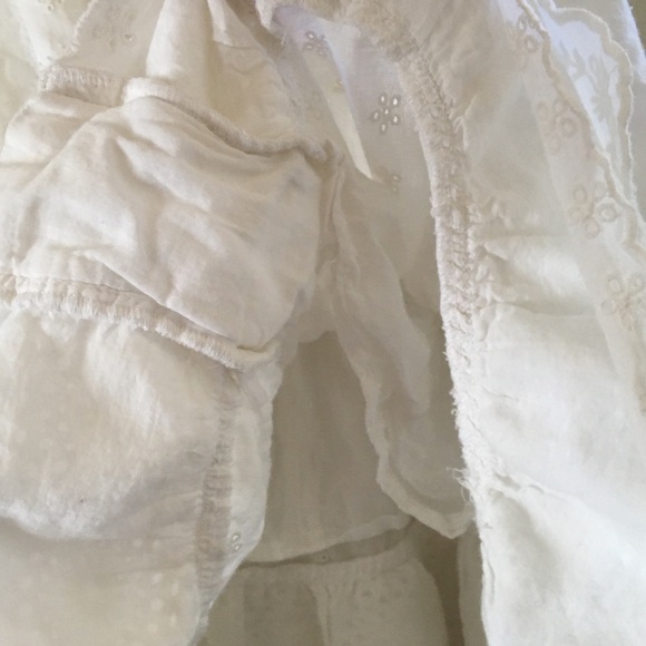 Urban Outfitters White Lace-Up Dress - Picture 7 of 15